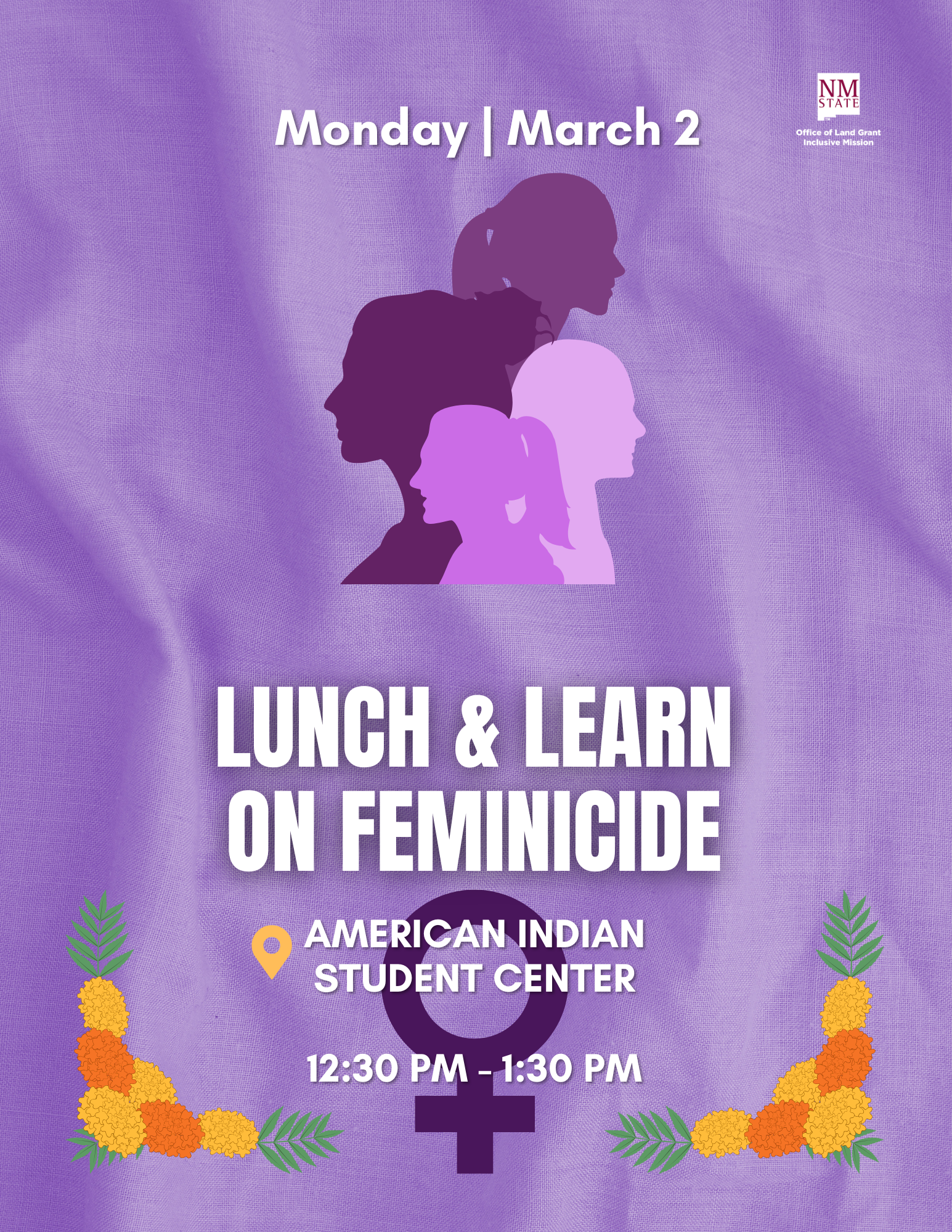 Learna nd Lunch on Feminicide